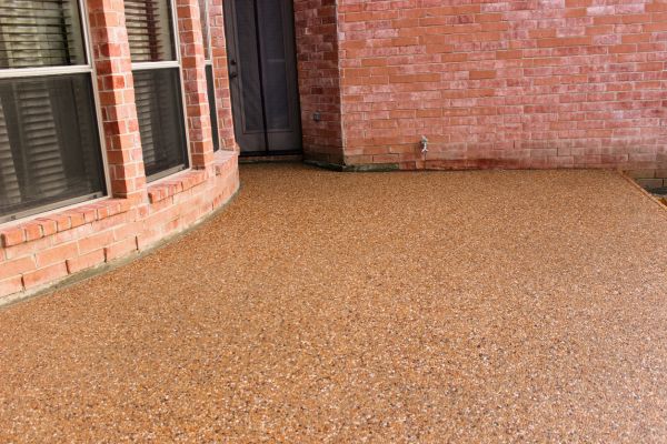 Exposed Aggregate Repair in Peyton