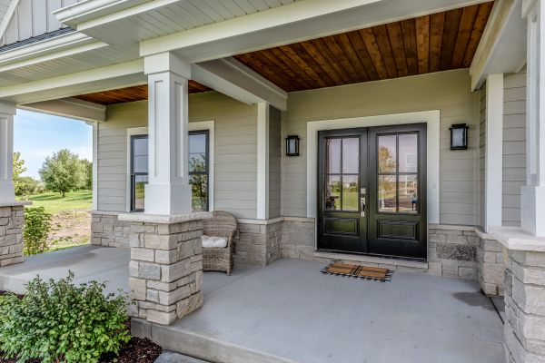Porch Concrete Patching in Peyton